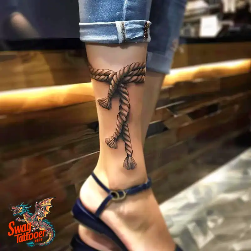 75 Rope Tattoo Design Ideas: Meaning, History and More 46 Rope Tattoo