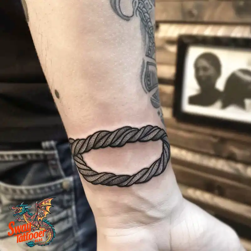75 Rope Tattoo Design Ideas: Meaning, History and More 71 Rope Tattoo
