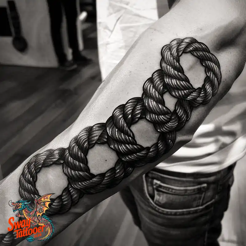 75 Rope Tattoo Design Ideas: Meaning, History and More 70 Rope Tattoo