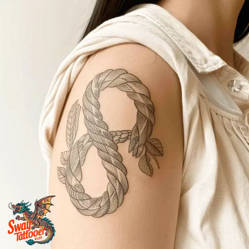 75 Rope Tattoo Design Ideas: Meaning, History and More 33 Rope Tattoo