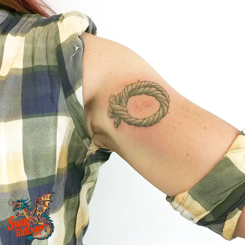 75 Rope Tattoo Design Ideas: Meaning, History and More 29 Rope Tattoo