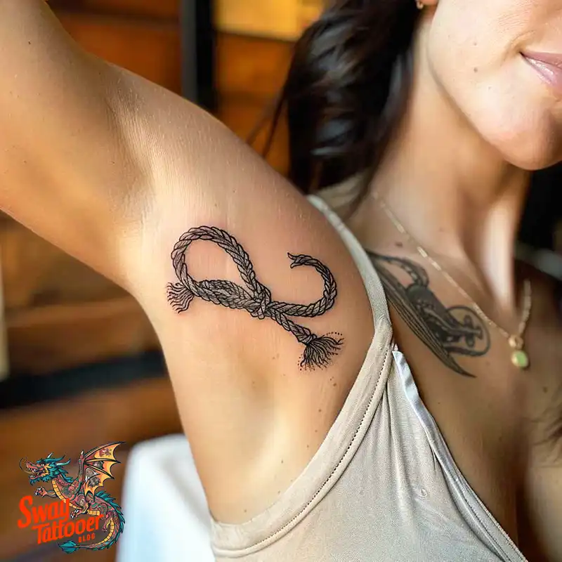75 Rope Tattoo Design Ideas: Meaning, History and More 24 Rope Tattoo