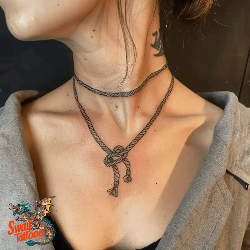 75 Rope Tattoo Design Ideas: Meaning, History and More 18 Rope Tattoo