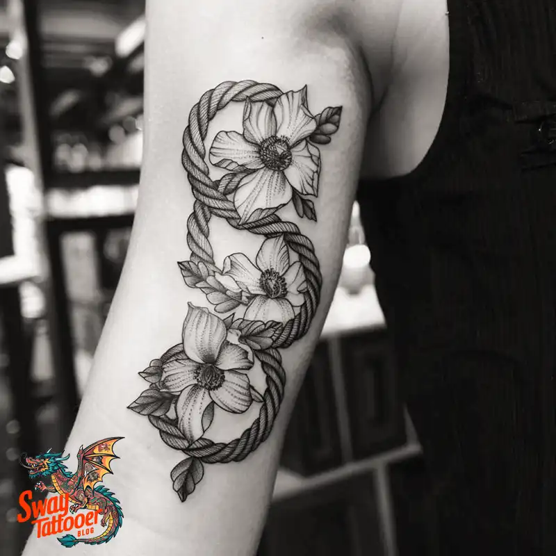 75 Rope Tattoo Design Ideas: Meaning, History and More 68 Rope Tattoo