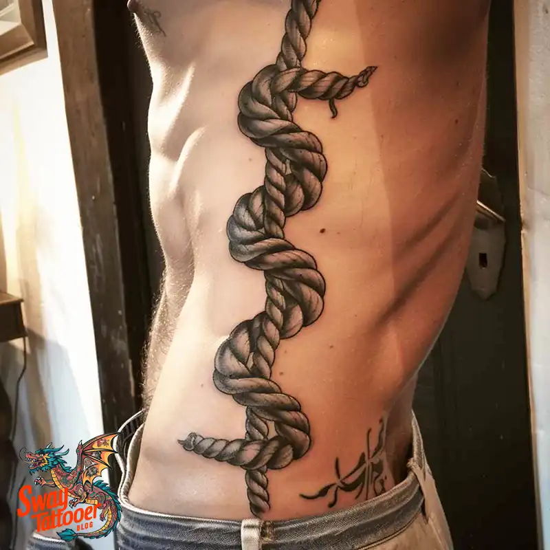 75 Rope Tattoo Design Ideas: Meaning, History and More 66 Rope Tattoo