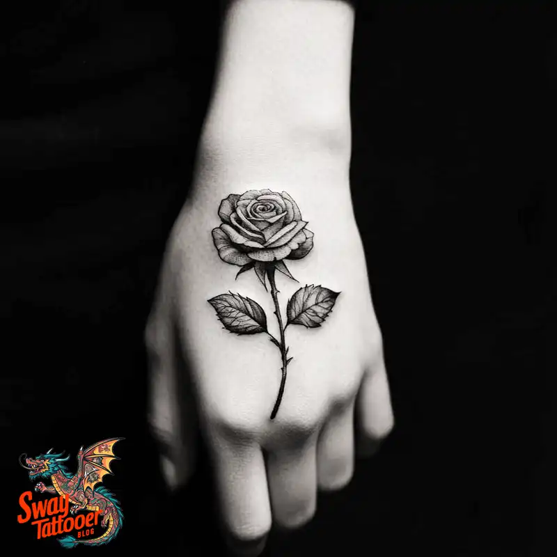 500 Rose Tattoos Design Ideas: Timeless Beauty & Symbolism 422 rose102