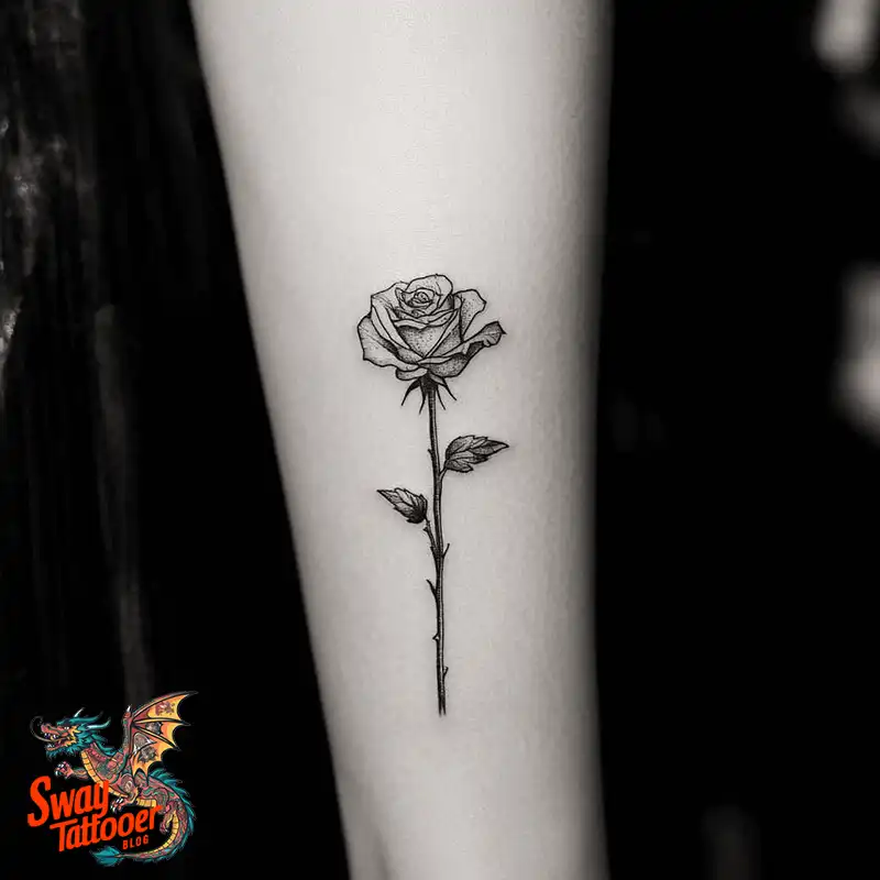 500 Rose Tattoos Design Ideas: Timeless Beauty & Symbolism 505 rose14