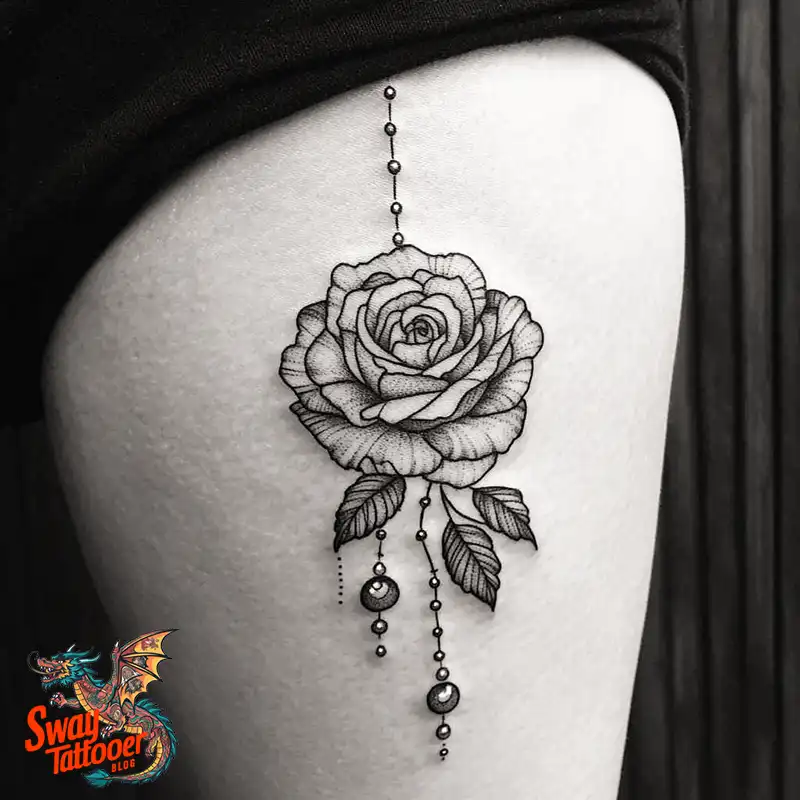 500 Rose Tattoos Design Ideas: Timeless Beauty & Symbolism 369 rose155