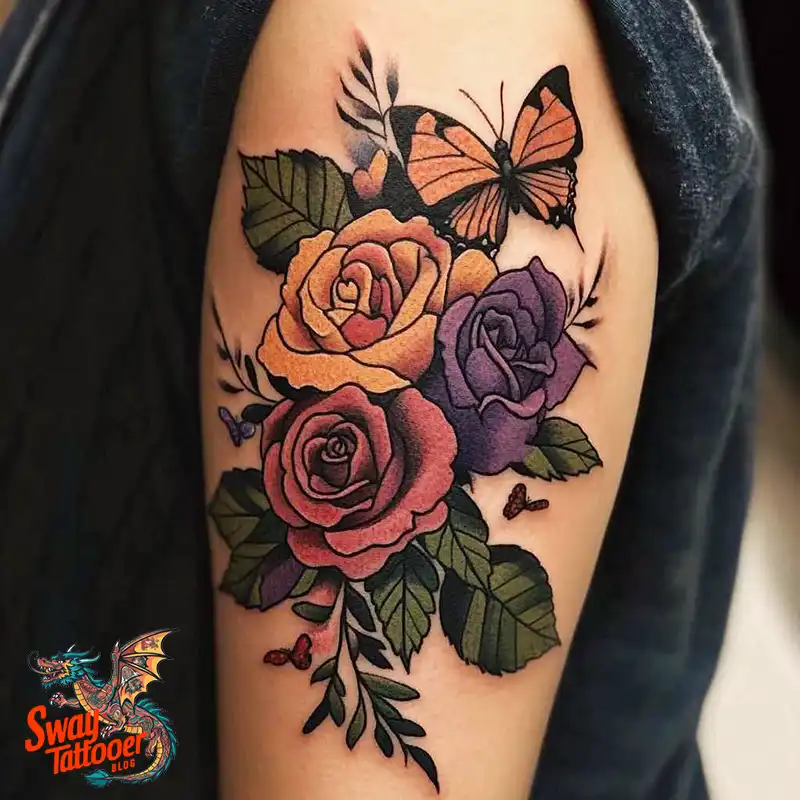 500 Rose Tattoos Design Ideas: Timeless Beauty & Symbolism 351 rose175