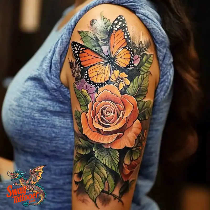 500 Rose Tattoos Design Ideas: Timeless Beauty & Symbolism 350 rose176
