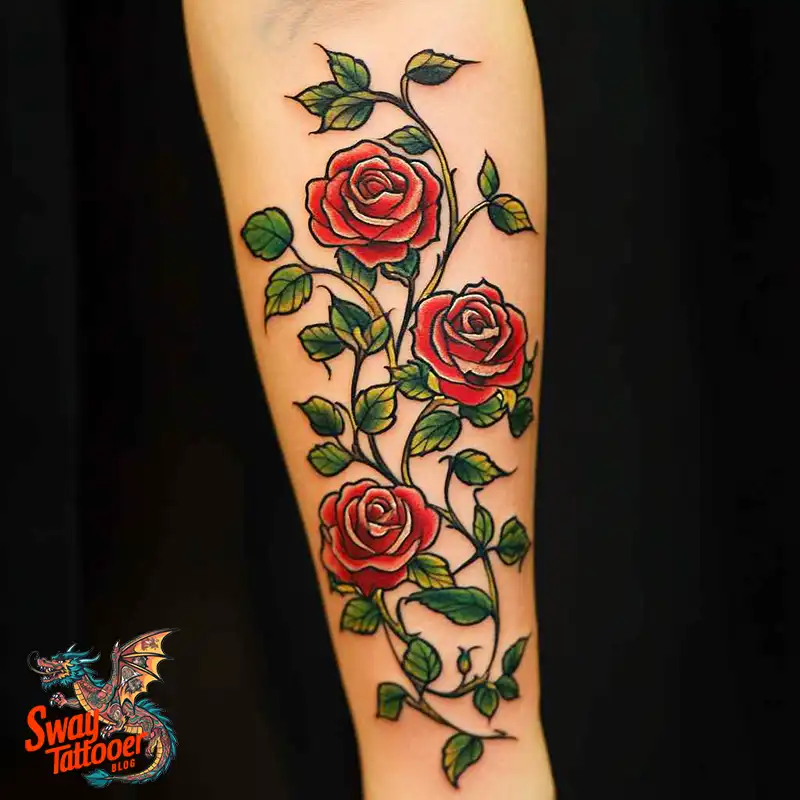 500 Rose Tattoos Design Ideas: Timeless Beauty & Symbolism 343 rose183