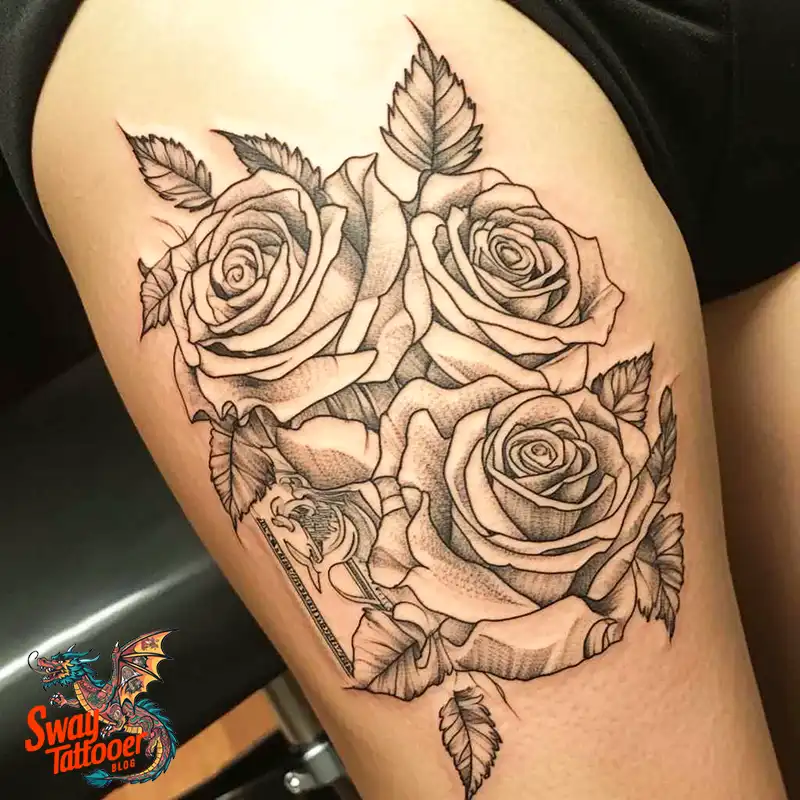 500 Rose Tattoos Design Ideas: Timeless Beauty & Symbolism 331 rose195