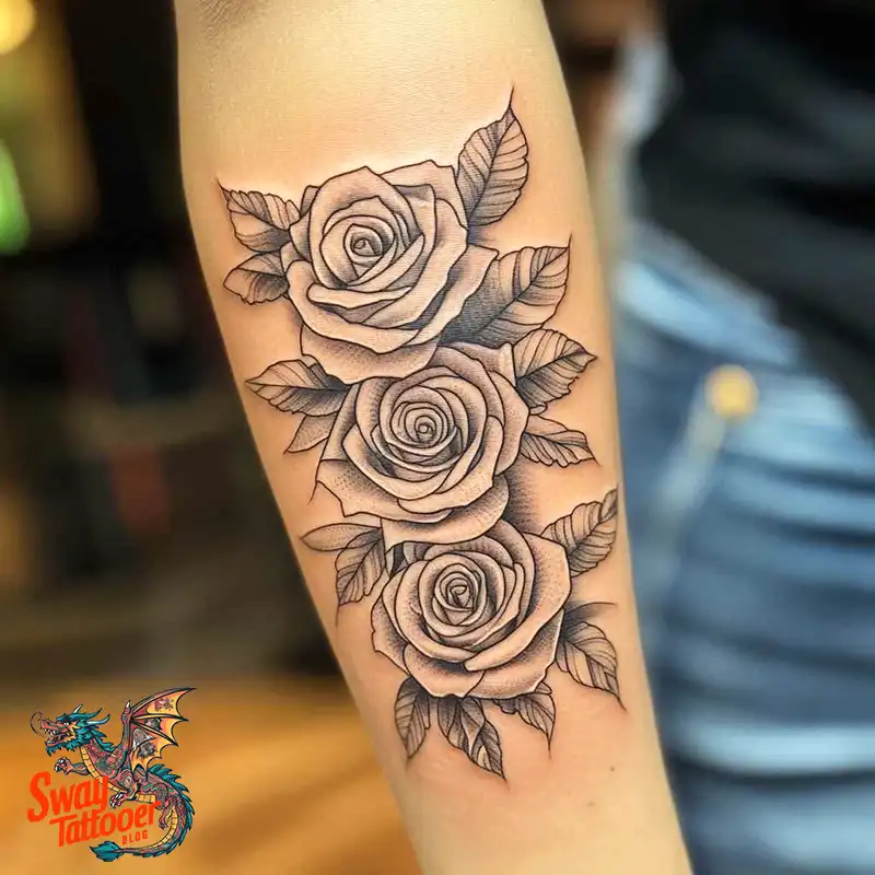 500 Rose Tattoos Design Ideas: Timeless Beauty & Symbolism 329 rose197