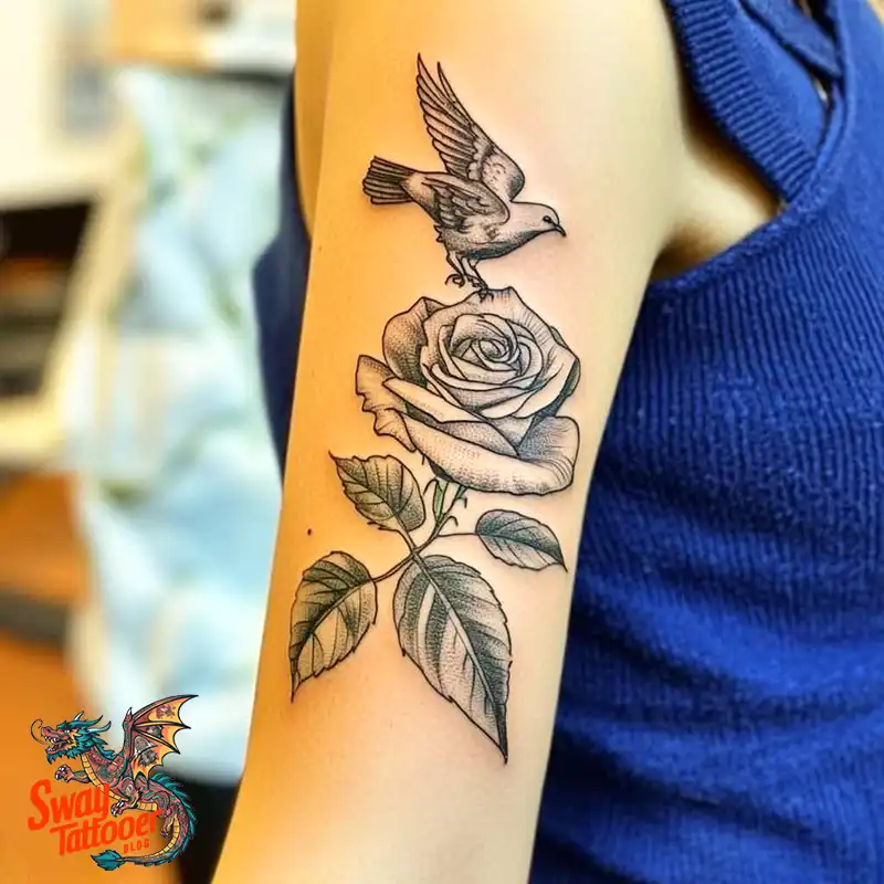 500 Rose Tattoos Design Ideas: Timeless Beauty & Symbolism 266 rose261