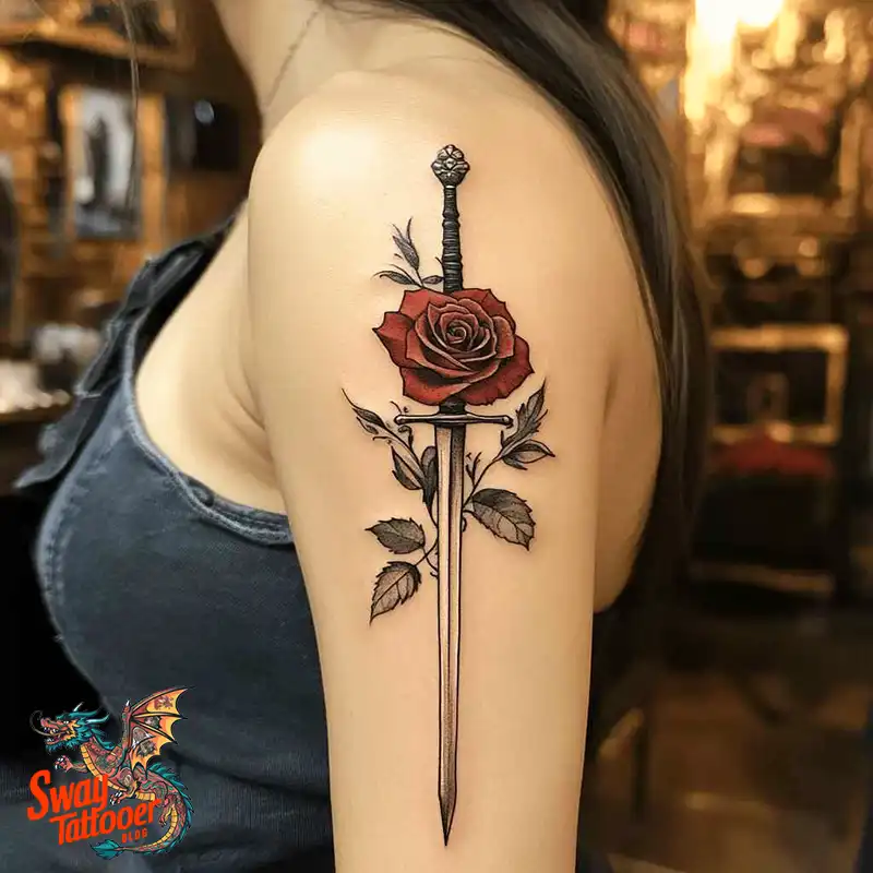500 Rose Tattoos Design Ideas: Timeless Beauty & Symbolism 221 Rose Tattoo