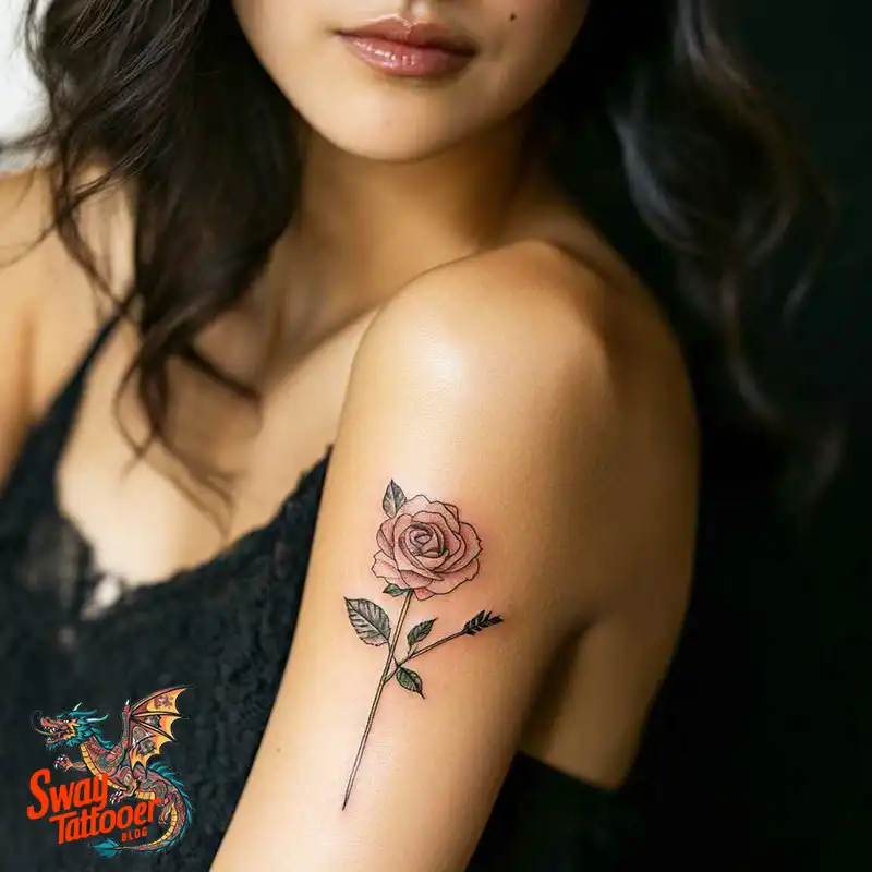 500 Rose Tattoos Design Ideas: Timeless Beauty & Symbolism 206 Rose Tattoo