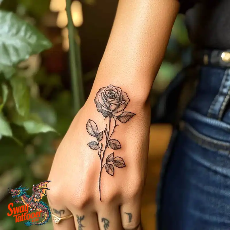 500 Rose Tattoos Design Ideas: Timeless Beauty & Symbolism 122 Rose Tattoos
