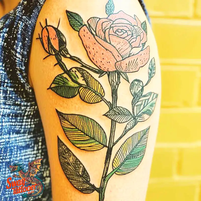 500 Rose Tattoos Design Ideas: Timeless Beauty & Symbolism 114 Rose Tattoos