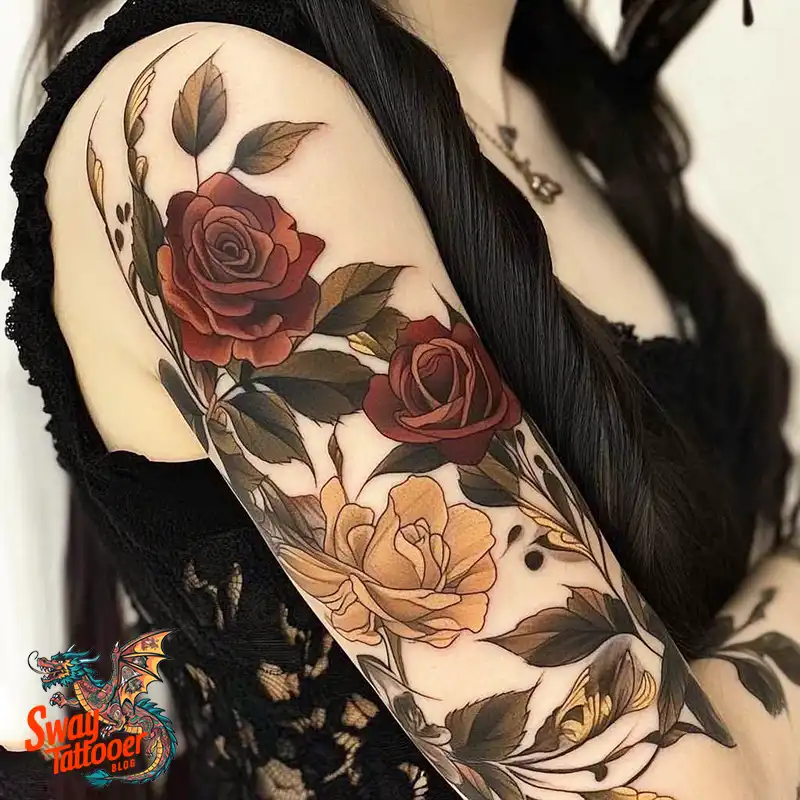 500 Rose Tattoos Design Ideas: Timeless Beauty & Symbolism 53 Rose Tattoos