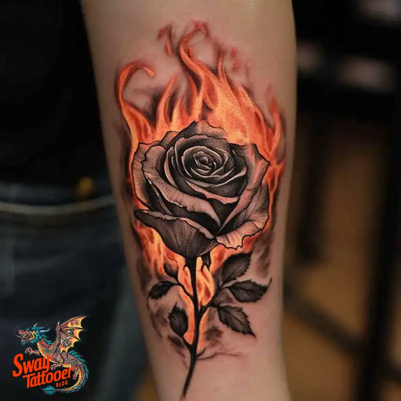 500 Rose Tattoos Design Ideas: Timeless Beauty & Symbolism 449 rose75