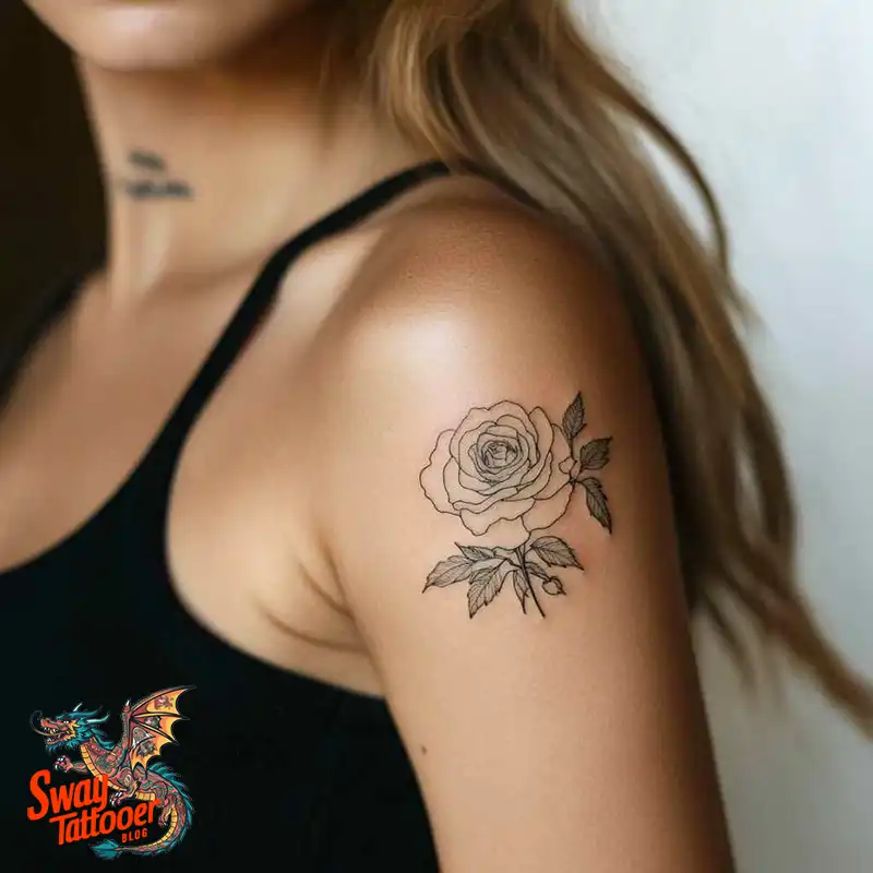 500 Rose Tattoos Design Ideas: Timeless Beauty & Symbolism 439 rose85