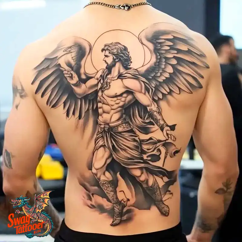 100 Saint Michael Tattoo Designs: The Archangel in Ink Styles 90 St Michael Tattoo