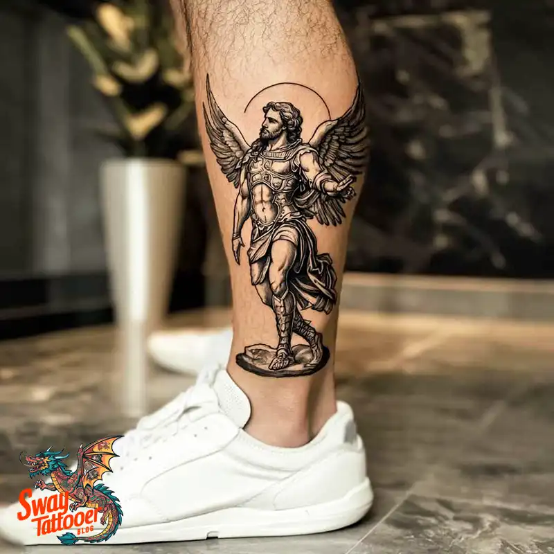 100 Saint Michael Tattoo Designs: The Archangel in Ink Styles 88 St Michael Tattoo