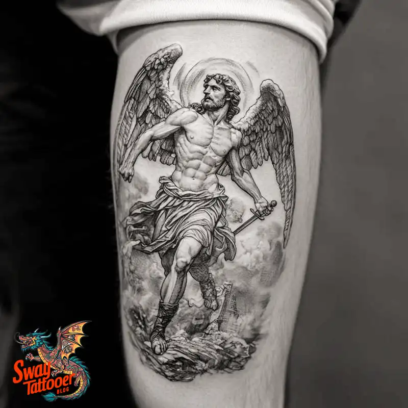 100 Saint Michael Tattoo Designs: The Archangel in Ink Styles 61 St. Michael Tattoo