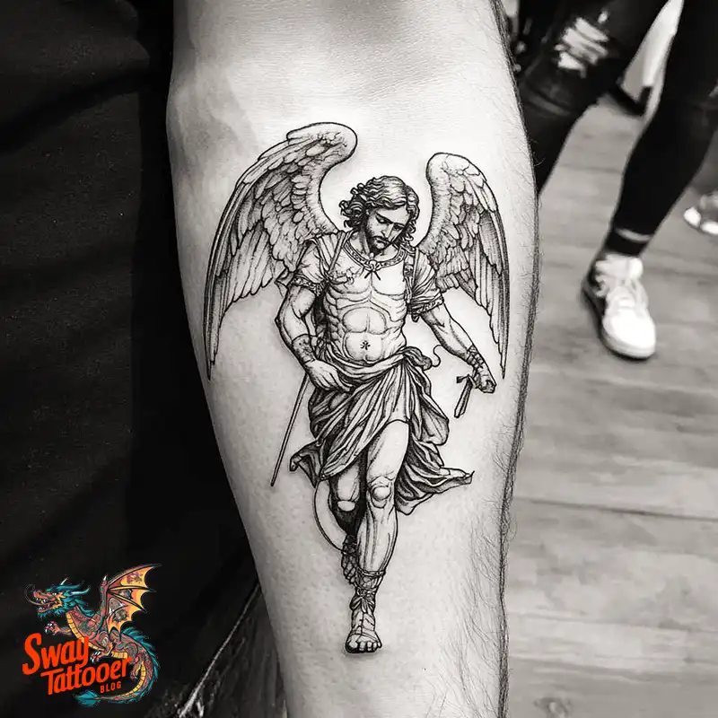 100 Saint Michael Tattoo Designs: The Archangel in Ink Styles 59 St. Michael Tattoo