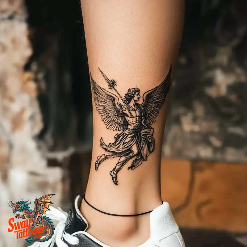 100 Saint Michael Tattoo Designs: The Archangel in Ink Styles 87 St Michael Tattoo