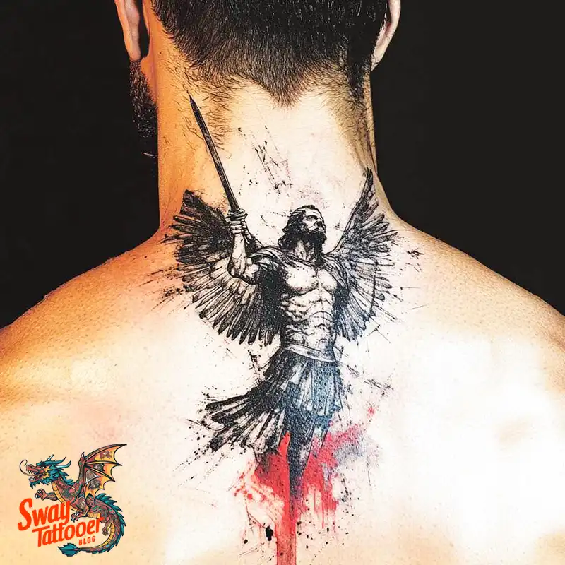 100 Saint Michael Tattoo Designs: The Archangel in Ink Styles 34 Saint Michael Tattoo