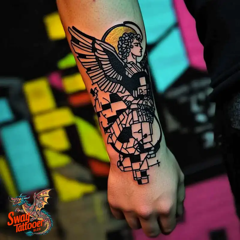 100 Saint Michael Tattoo Designs: The Archangel in Ink Styles 18 Saint Michael Tattoo