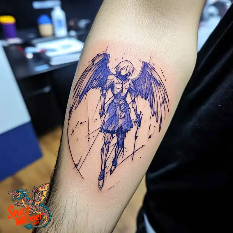 100 Saint Michael Tattoo Designs: The Archangel in Ink Styles 8 Saint Michael Tattoo