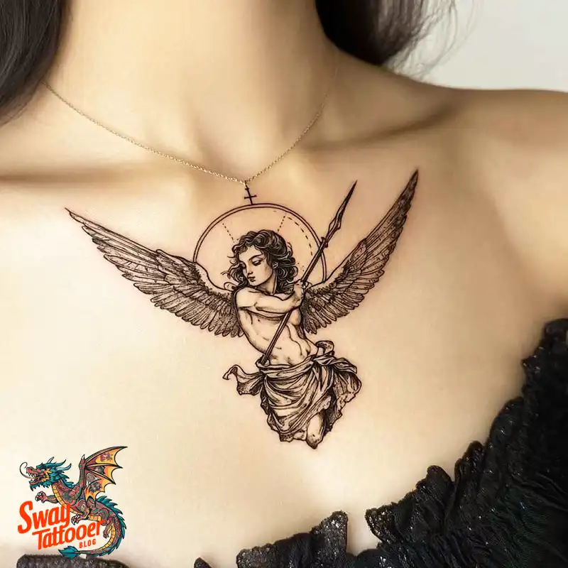 100 Saint Michael Tattoo Designs: The Archangel in Ink Styles 82 St Michael Tattoo
