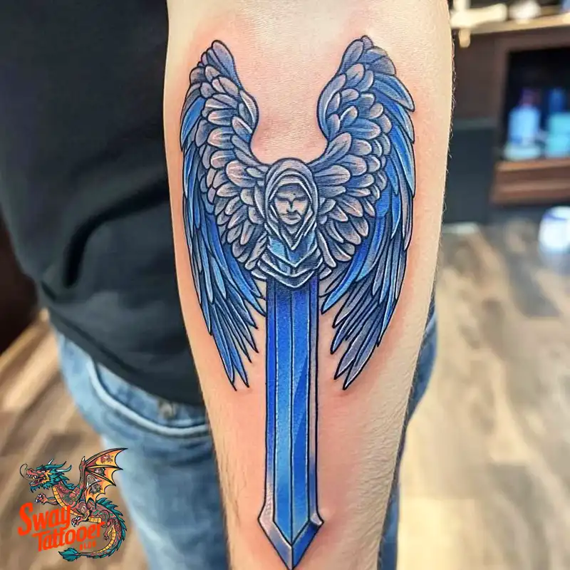 100 Saint Michael Tattoo Designs: The Archangel in Ink Styles 2 Saint Michael Tattoo
