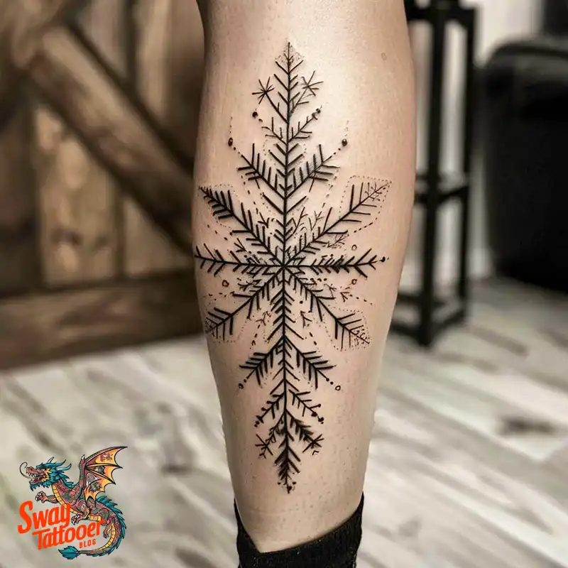 120 Snowflake Tattoo Design Ideas: Unique, Frozen Art 124 Snowflake Tattoo