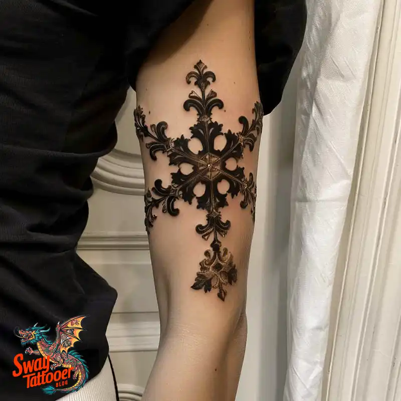 120 Snowflake Tattoo Design Ideas: Unique, Frozen Art 18 Snowflake Tattoo