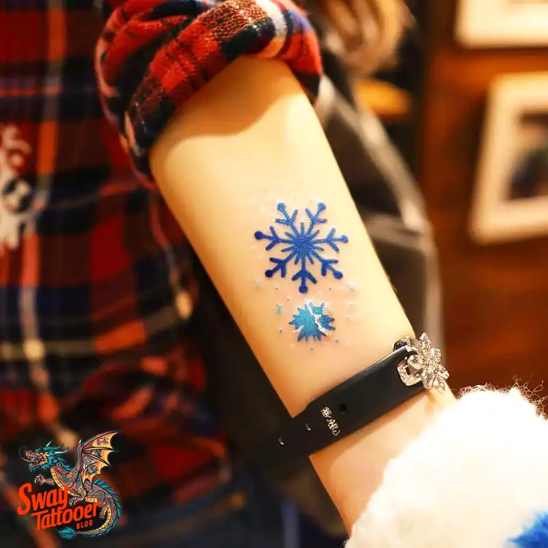 120 Snowflake Tattoo Design Ideas: Unique, Frozen Art 8 Snowflake Tattoo