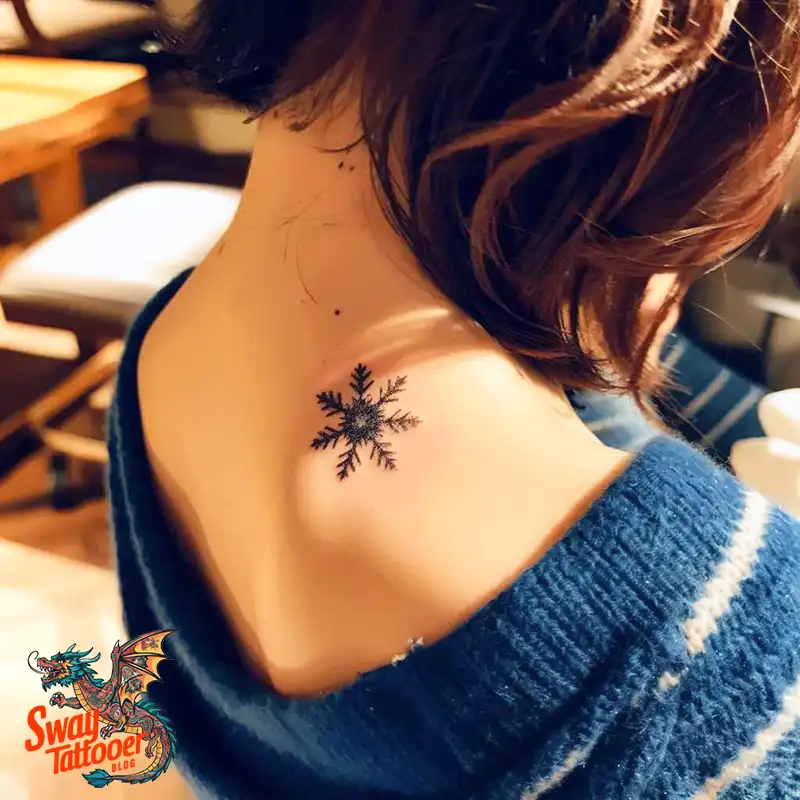120 Snowflake Tattoo Design Ideas: Unique, Frozen Art 7 Snowflake Tattoo