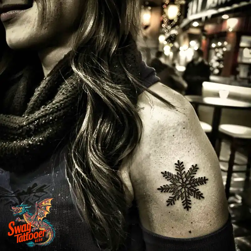 120 Snowflake Tattoo Design Ideas: Unique, Frozen Art 6 Snowflake Tattoo