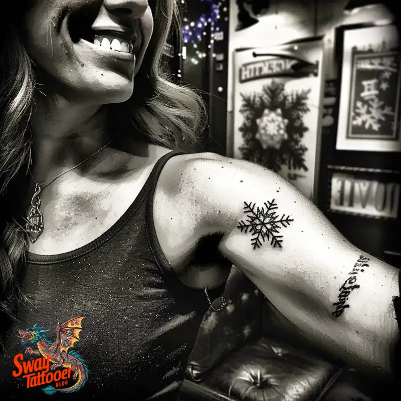 120 Snowflake Tattoo Design Ideas: Unique, Frozen Art 5 Snowflake Tattoo