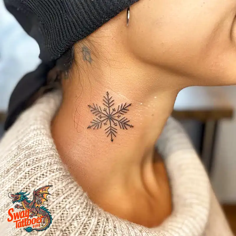 120 Snowflake Tattoo Design Ideas: Unique, Frozen Art 3 Snowflake Tattoo