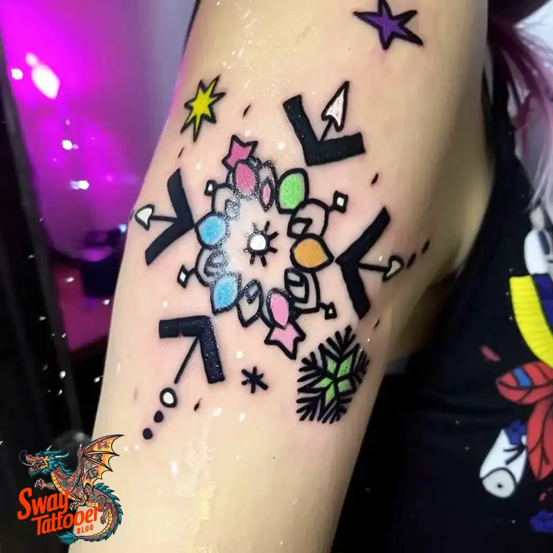 120 Snowflake Tattoo Design Ideas: Unique, Frozen Art 104 Snowflake Tattoo