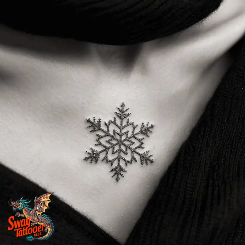 120 Snowflake Tattoo Design Ideas: Unique, Frozen Art 122 Snowflake Tattoo