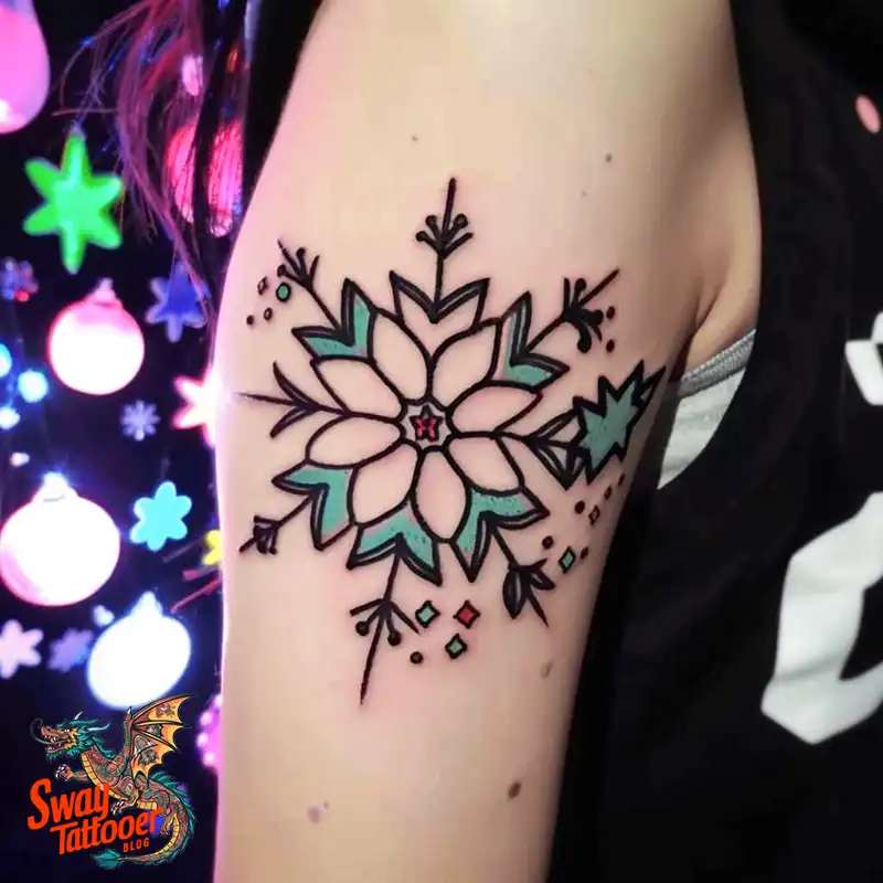 120 Snowflake Tattoo Design Ideas: Unique, Frozen Art 108 Snowflake Tattoo