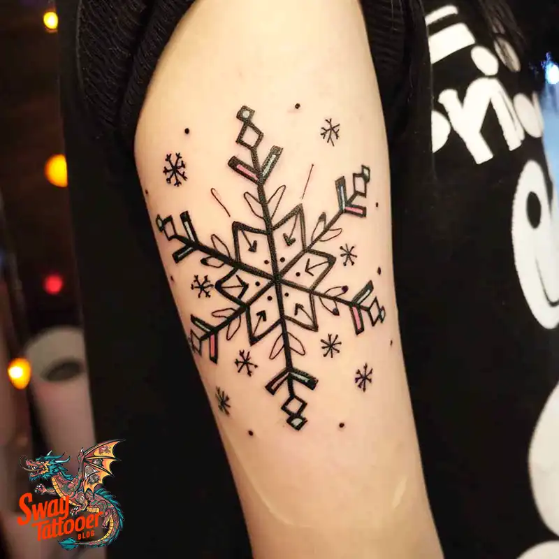 120 Snowflake Tattoo Design Ideas: Unique, Frozen Art 101 Snowflake Tattoo