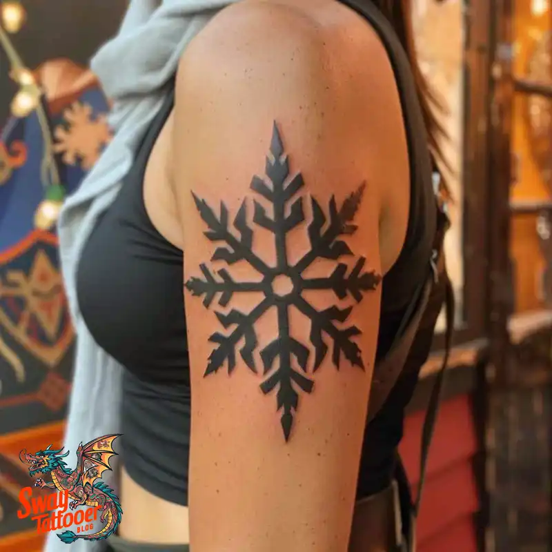 120 Snowflake Tattoo Design Ideas: Unique, Frozen Art 100 Snowflake Tattoo