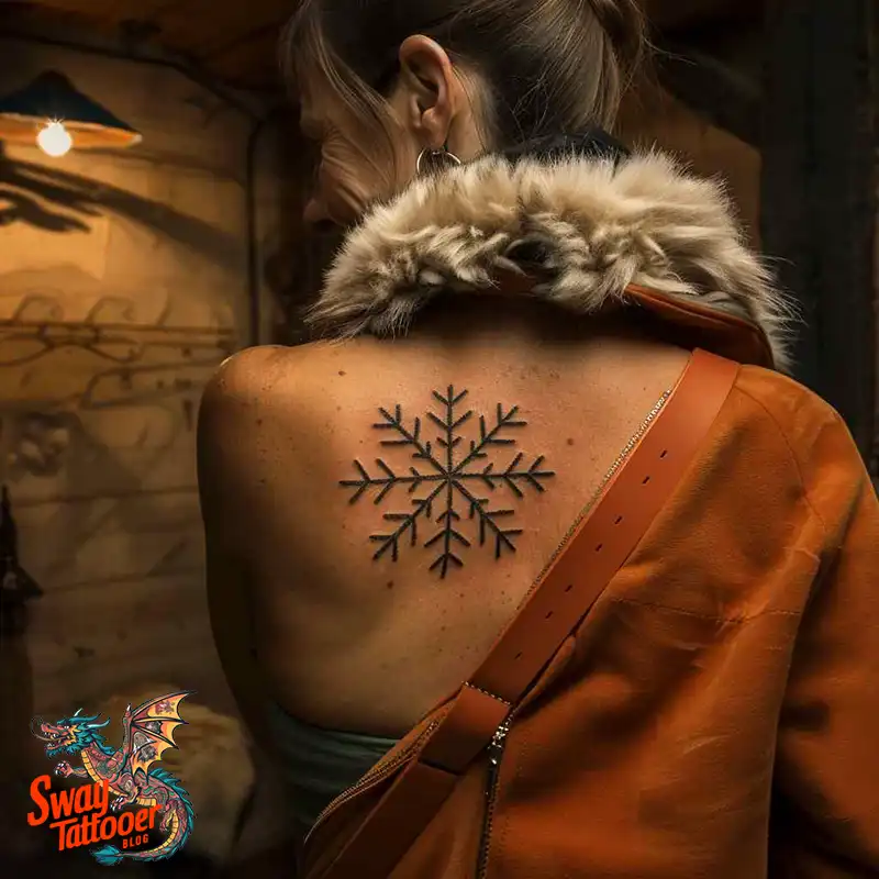 120 Snowflake Tattoo Design Ideas: Unique, Frozen Art 96 Snowflake Tattoo