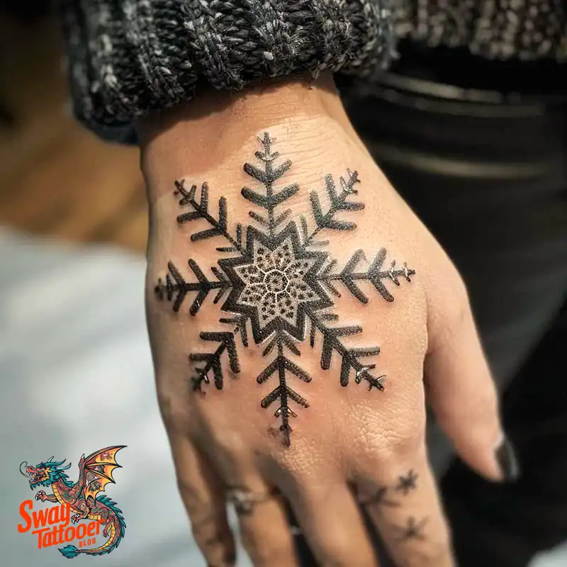 120 Snowflake Tattoo Design Ideas: Unique, Frozen Art 121 Snowflake Tattoo