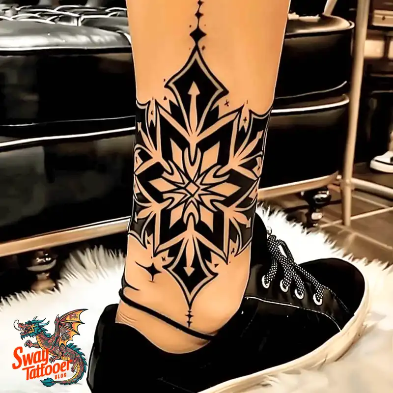 120 Snowflake Tattoo Design Ideas: Unique, Frozen Art 91 Snowflake Tattoo